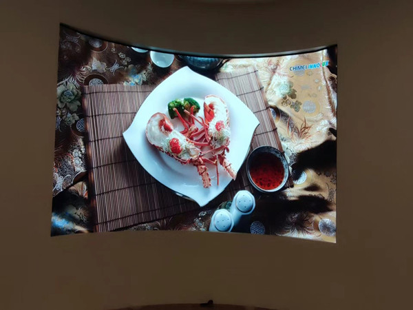 肇州室内P2.5弧形LED屏